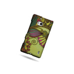 Hard Cover Protector Case For Nokia Lumia Icon 929 Gold Antique Flower