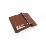 New Genuine Leather Wallet Card Holder Flip Case Cover For Iphone Se 5S