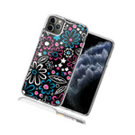 For Apple Iphone 12 Mini Cute Daisies Design Double Layer Phone Case Cover