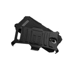 For Zte Obsidian Z820 Black Hybrid Hard Soft Case Cover Holster Belt Clip
