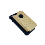 For Iphone 6 6S Plus Hybrid Armor Rugged Case Cover Gold Diamond Bling
