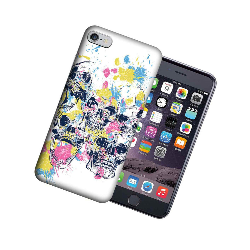 Mundaze Apple Iphone 6 Plus Design Case Skull Splash Cover