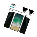 3D Privacy Anti Spy Full Tempered Glass Screen Protector For Apple Iphone X