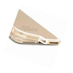 Iphone Se 2Nd Gen 2020 Gold White Aluminum Metal Rubber Bumper Frame Case