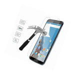 2 Pack Premium Tempered Glass Screen Protector For Motorola Google Nexus 6