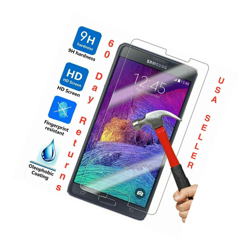 Premium Gorilla Tempered Glass Film Screen Protector For Samsung Galaxy Note 4