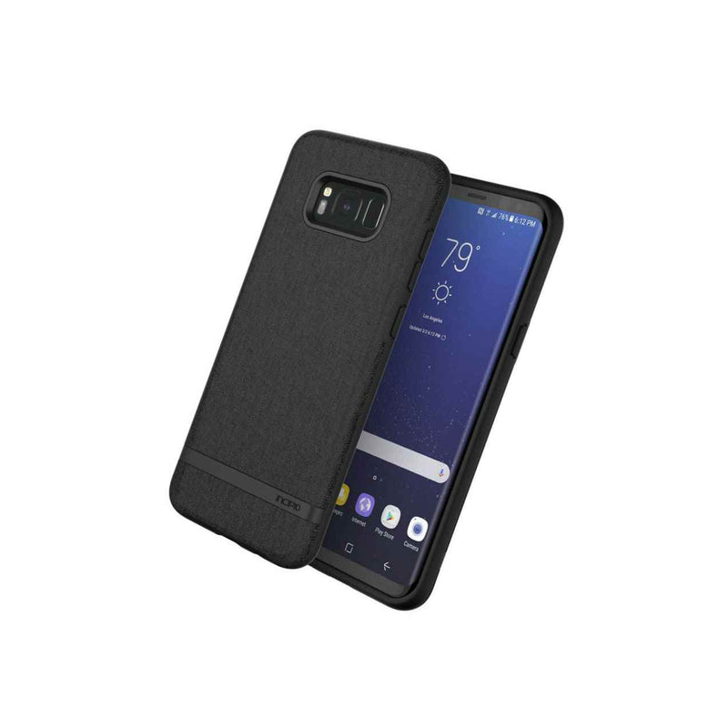 Case For Samsung Galaxy S8 Brand New Incipio Esquire Series Jet Black Gray