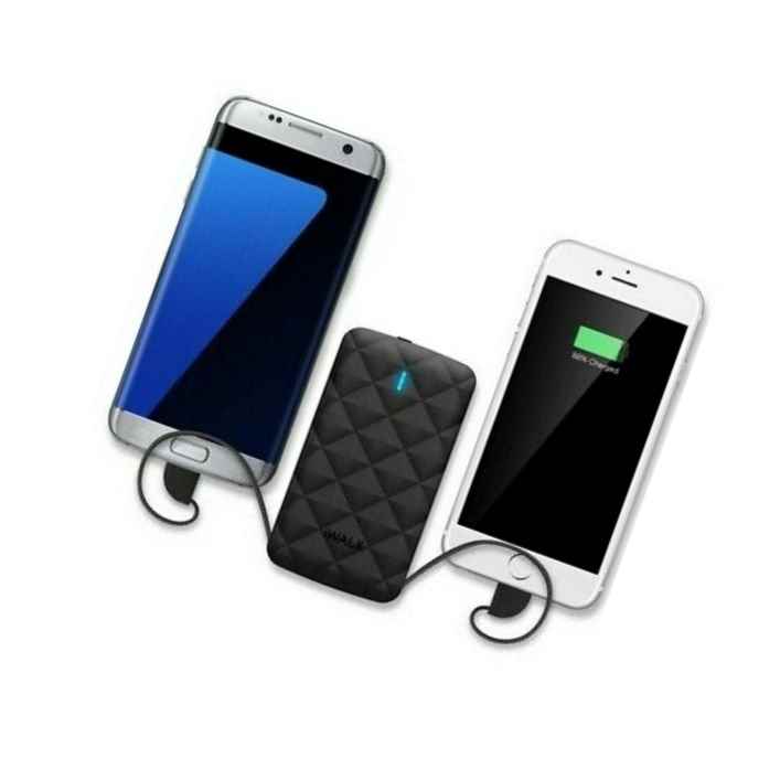 Iwalk Duo 3000Mah Power Bank Black For Iphone 7 8 Plus 6S Xr Xs Xr 11 Pro Max