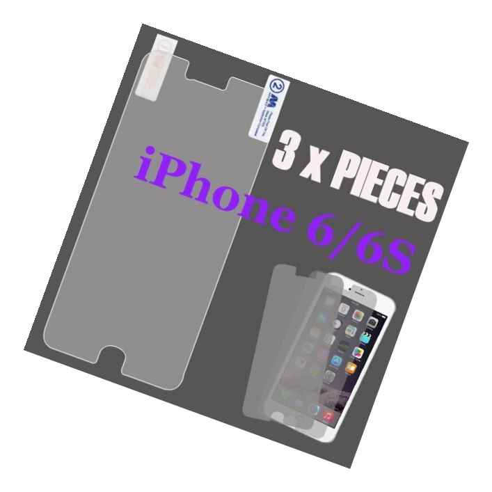 For Iphone 6 6S 3 Pieces Of Transparent Clear Screen Protector Film Guards