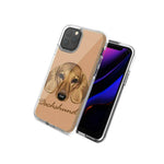 For Apple Iphone 12 Pro Max Dachshund Design Double Layer Phone Case