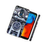 Motorcycle Chopper Double Layer Case For Lg Tribute Empire K8 K8 Plus 2018