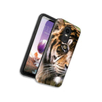 Tiger Face 2 Double Layer Hybrid Case Cover For Lg Stylo 4