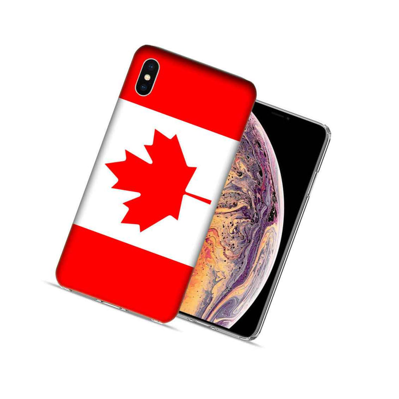 Apple Iphone Xs Max 6 5 Inch Canada Flag Design Ultraslim Case Cover