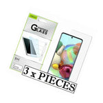 3 X Pieces Tempered Glass 2 5D Screen Protector Film For Samsung Galaxy A71 5G