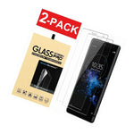 2 Pack Magicguardz Clear Tempered Glass Screen Protector For Sony Xperia Xz2