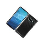 For Samsung Galaxy S10 Plus 6 4 Hybrid Shockproof Case Black Carbon Fiber