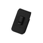 For Motorola Moto G Stylus 2021 6 8 Black Leather Holster Pouch Belt Clip Case
