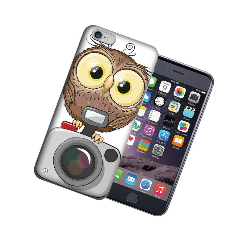 For Apple Iphone 6S Iphone 6 4 7 Baby Owl Camera Design Tpu Gel Case Cover