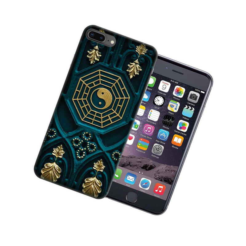 For Apple Iphone 7 Plus 8 Plus Yin Yang Design Tpu Gel Case Cover