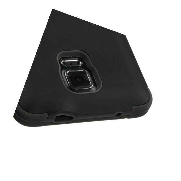 For Samsung Galaxy Note 4 Hybrid High Impact Shockproof Armor Phone Case Black