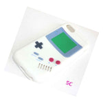 Apple Iphone 5C Soft Silicone Rubber Skin Case Cover White Gba Gameboy Player