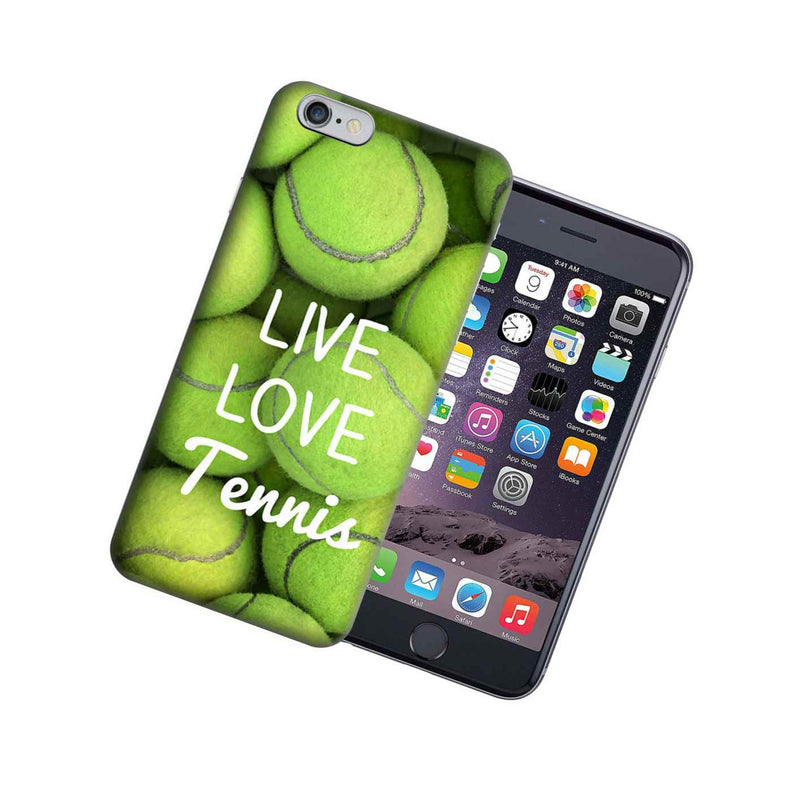 For Apple Iphone 7 Iphone 8 4 7 Love Tennis Design Tpu Gel Case Cover
