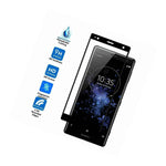 2 Pack Full Cover Tempered Glass Screen Protector For Sony Xperia Xz2