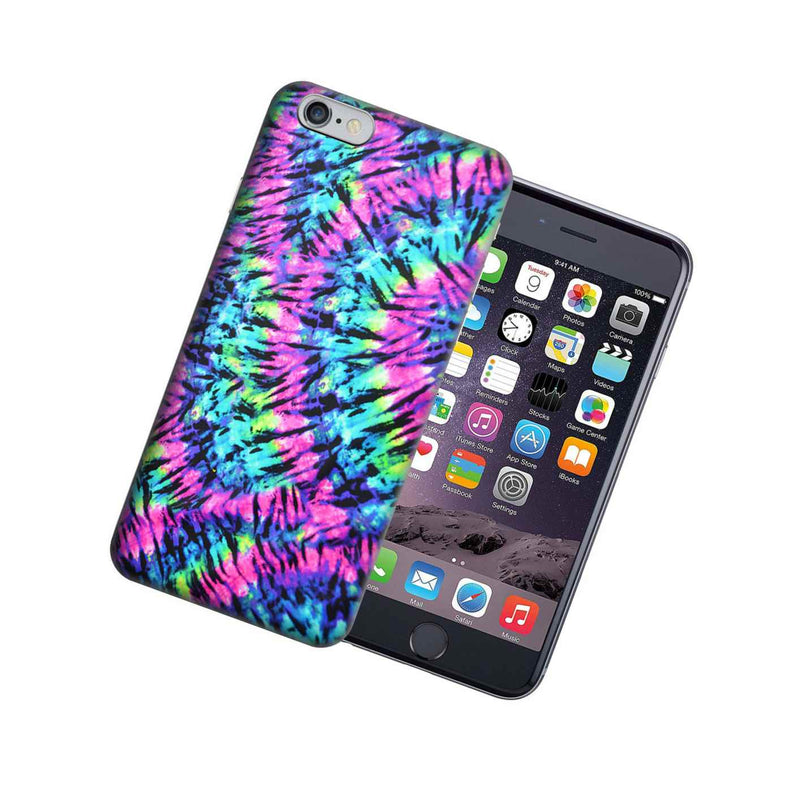For Apple Iphone 6S Iphone 6 4 7 Hippie Tie Dye Design Tpu Gel Case Cover