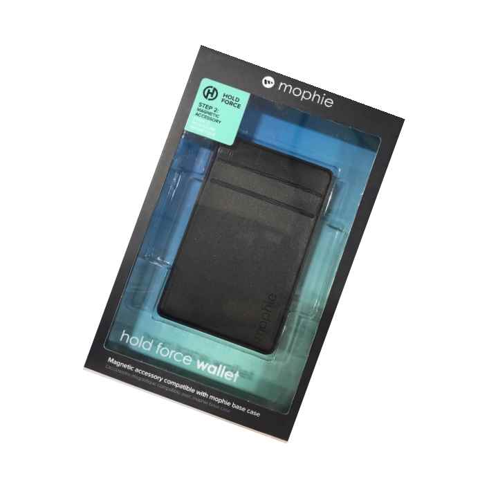 Mophie Hold Force Wallet For Iphone X 7 8 Plus Base Case Black