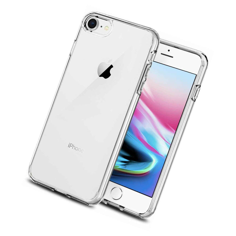Iphone Se 2Nd Gen 2020 Premium Hard Plastic Transparent Clear Slim Case Cover