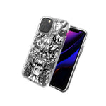 For Apple Iphone 12 Pro 12 Viking Skull Design Double Layer Phone Case Cover