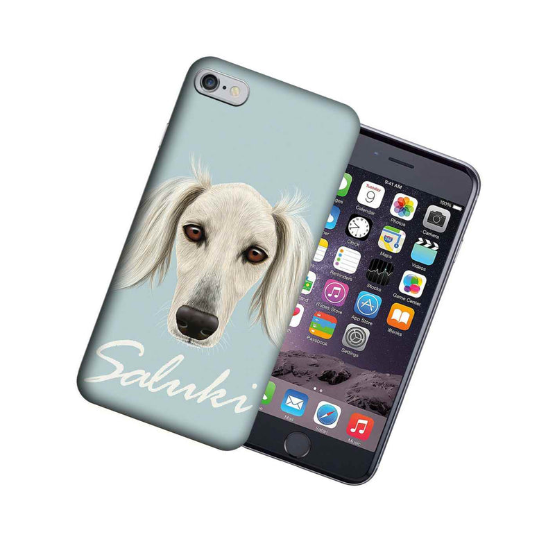 Mundaze Apple Iphone 7 8 4 7 Design Case Saluki Dog Realistic Art Cover