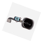 Us Black Iphone 6 Flex Cable Fingerprint Touch Id Sensor Home Button Connector
