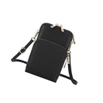 Pu Leather Touch Screen Crossbody Bag W Card Holder Fit Iphone 12 11 Pro Max