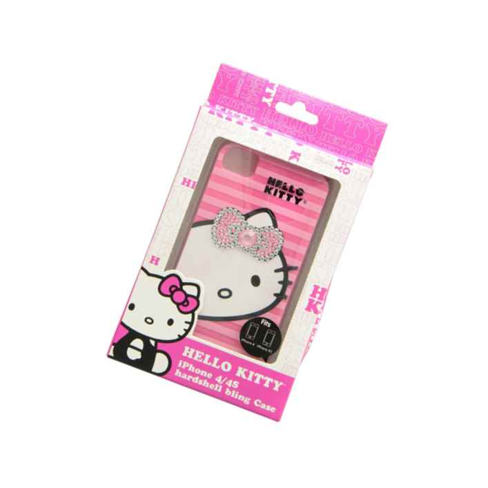 Hello Kitty Bling Iphone 4 4S Case Pink Hk 25709 Fr