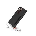 For Samsung Galaxy Note 20 Ultra 6 9 Black Hybrid Credit Card Pocket Case