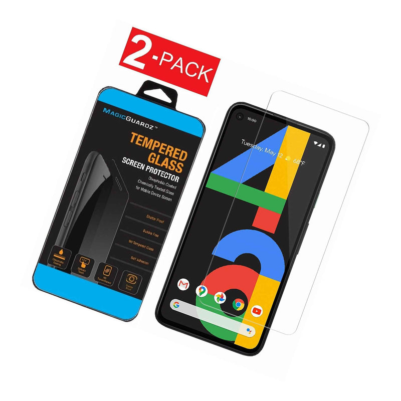 2 Pack Premium Tempered Glass Screen Protector For Google Pixel 4A 4G