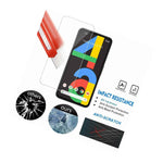 2 Pack Premium Tempered Glass Screen Protector For Google Pixel 4A 4G
