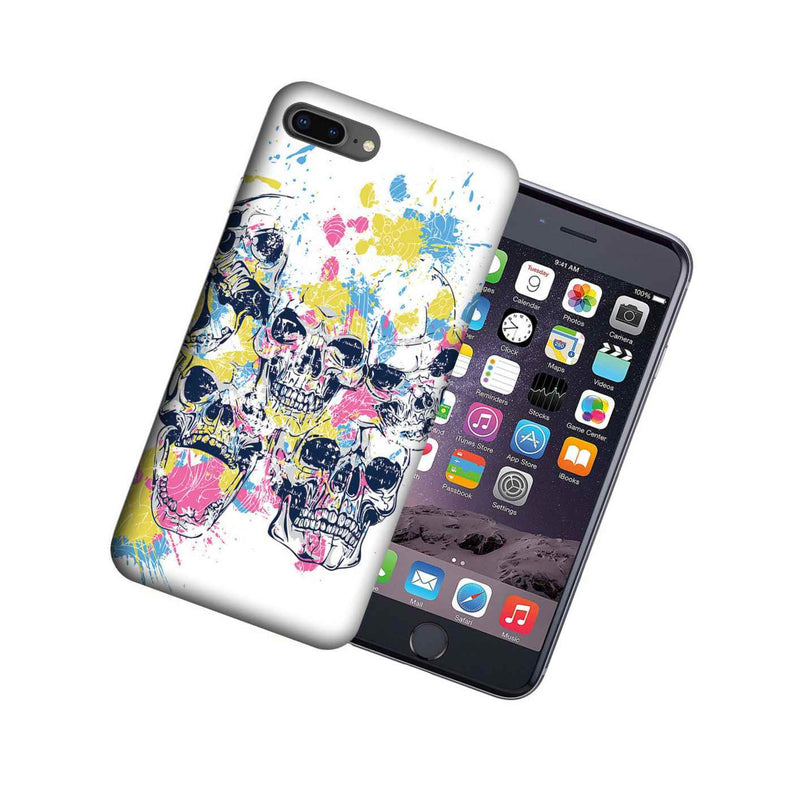 Mundaze Apple Iphone 7 8 Plus Design Case Skull Splash Cover