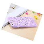 For Iphone 6 6S Plus Hard Protector Case Cover Lavender Flower Pearl Skin