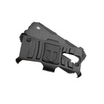 For Lg K7 Tribute 5 Black Hybrid Hard Soft Armor Case Cover Holster Belt Clip