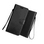 For Lg K22 Lg K22 Lg K32 Black Card Wallet Pouch Pu Leather Case Cover