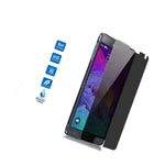 Privacy Anti Spy Tempered Glass Screen Protector For Samsung Galaxy Note 4