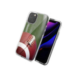 For Apple Iphone 12 Mini Football Design Double Layer Phone Case Cover