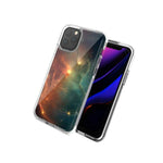 For Apple Iphone 12 Mini Nebula Design Double Layer Phone Case Cover