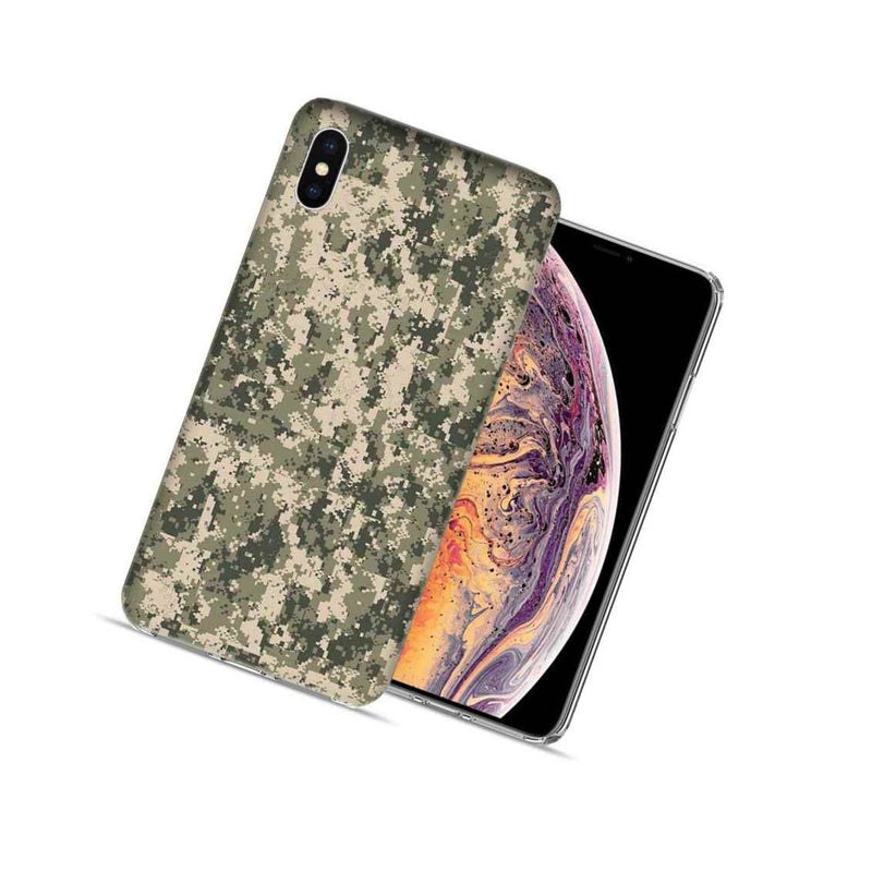 Apple Iphone Xs And X Digital Camo Design Ultraslim Case Cover