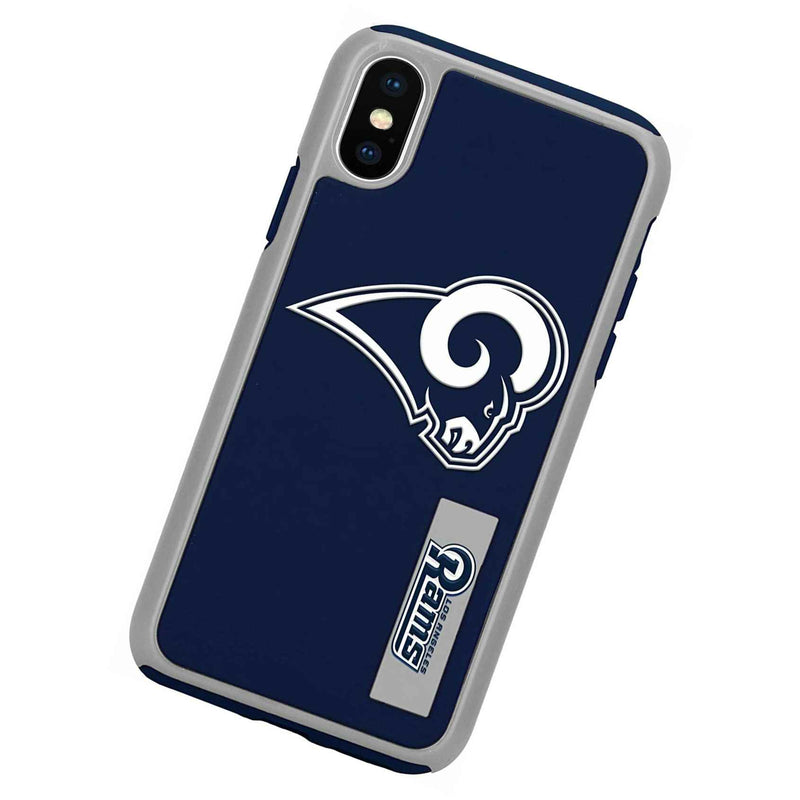 For Iphone X Xs 10S Hard Hybrid Armor Nfl Football Case Los Angeles Rams