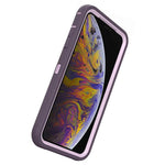 Otterbox Defender Series Rugged Case Holster For Iphone Xs Max Purple Nebula