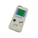 For Iphone 6 6S Soft Silicone Rubber Skin Case Cover Gray Gameboy Player