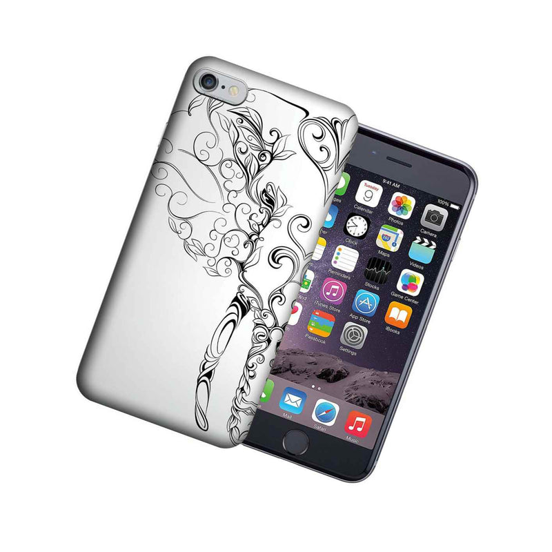 Mundaze Apple Iphone 6 Design Case Abstract White Elephant Cover